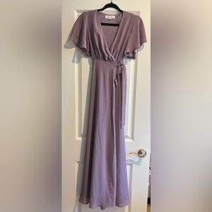 Elegant Purple Women's Skirt